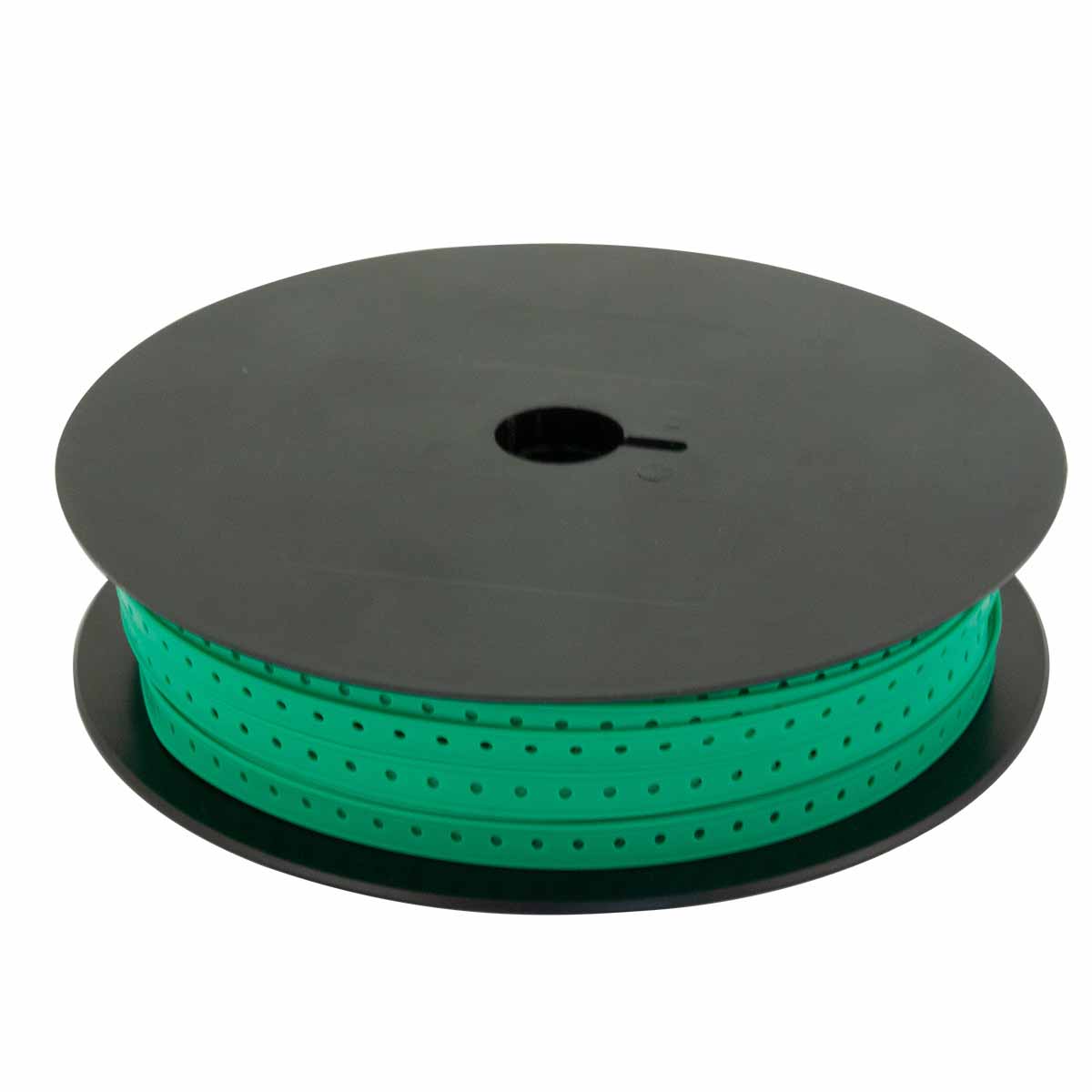 Bandeau de repérage PVC souple vert 8mm _Rl 50m