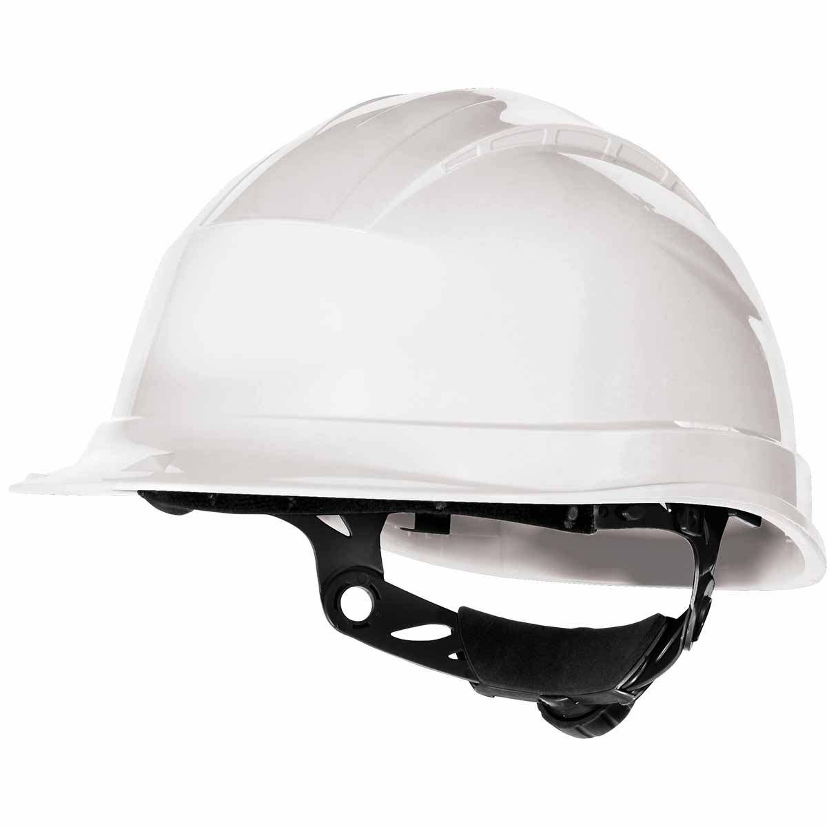 Casque de sécurité polypropylène anti-UV blanc Evolution