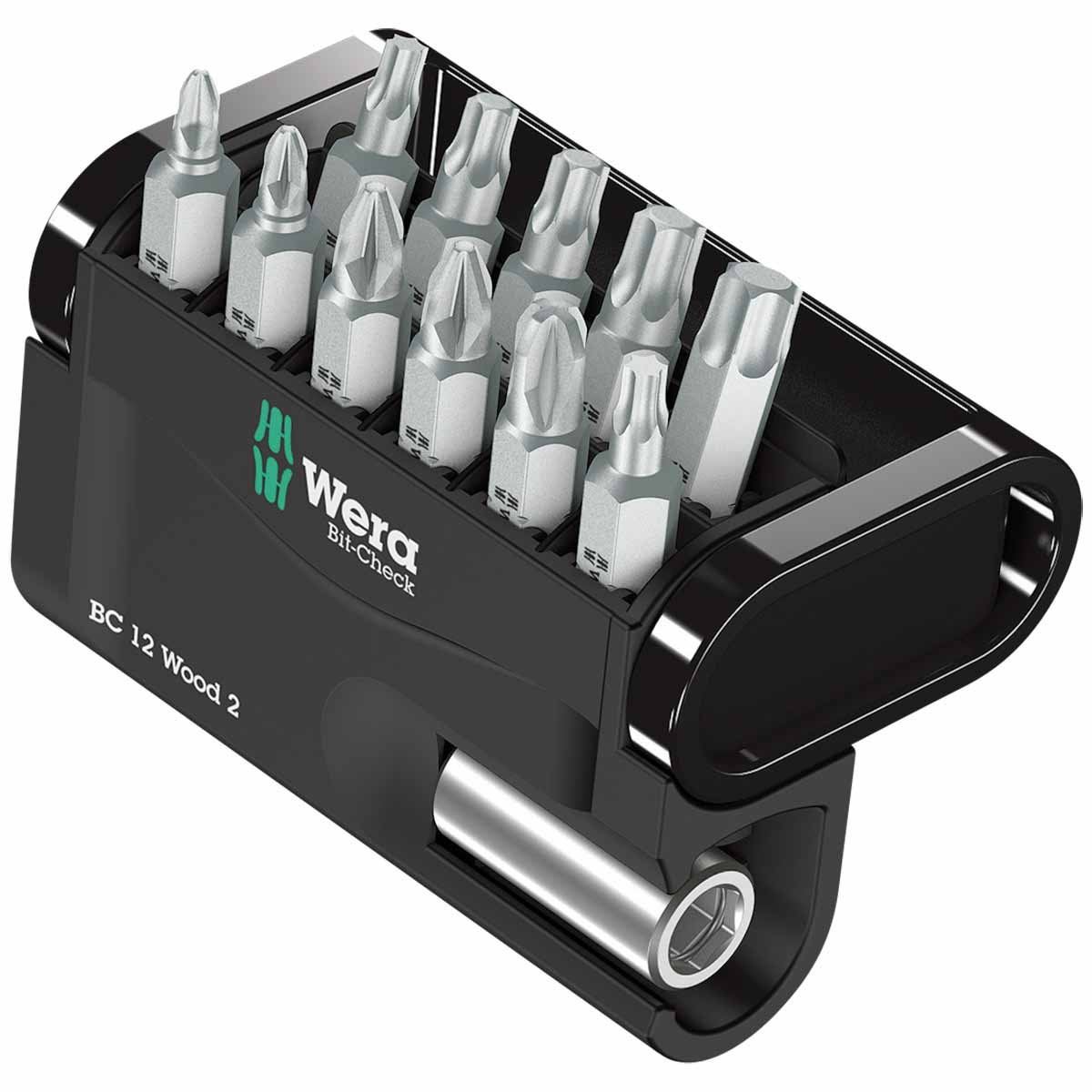 Coffret de 11 embouts WERA Bit-Check Wood - PH / PZ / Torx
