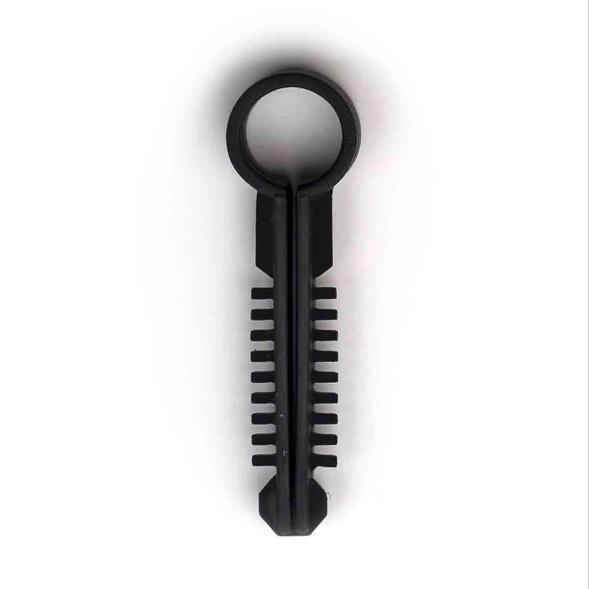 Pontet cheville rond noir TED - Ø6-7mm /Qté 200