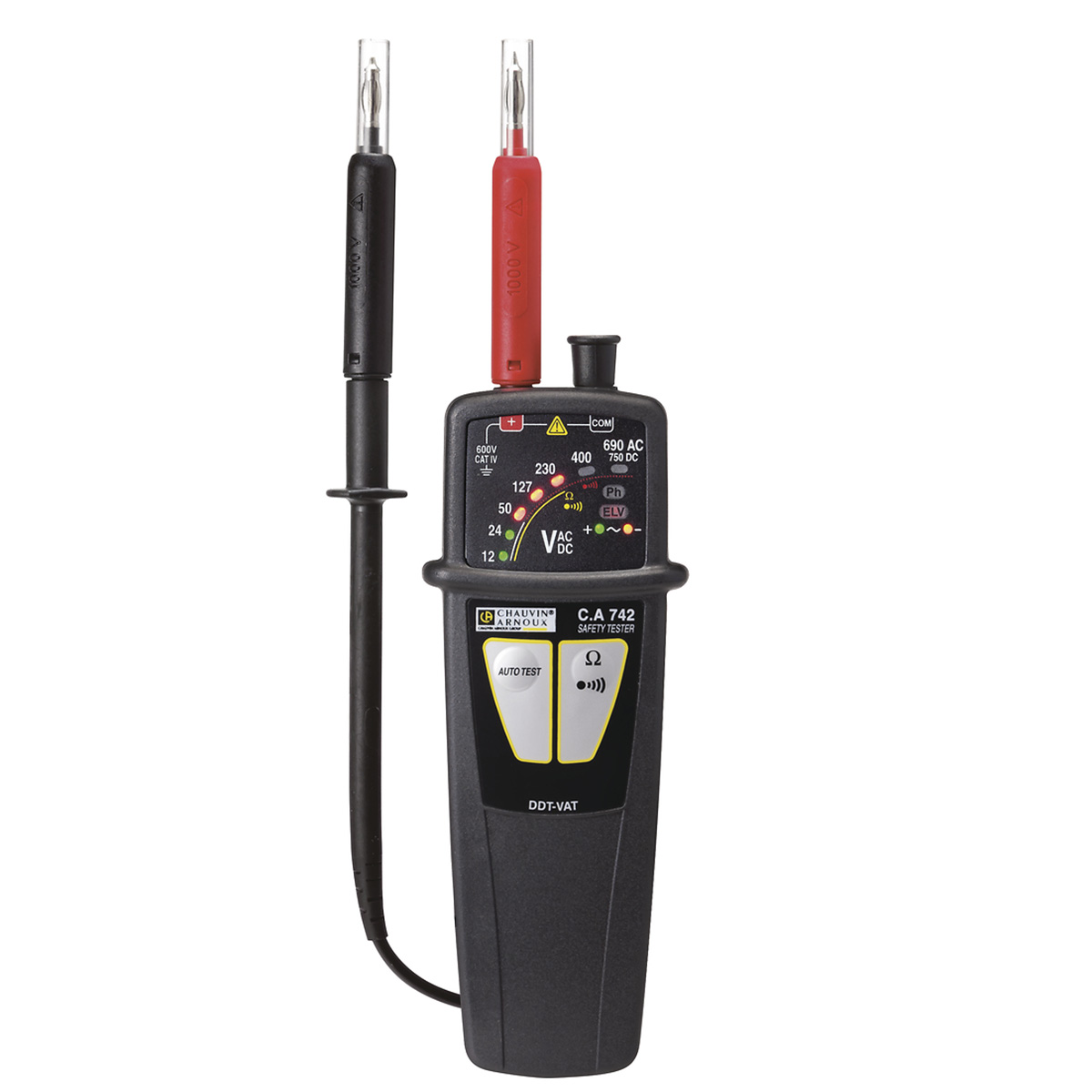 Verificateur absence tension C.A 742 IP2X