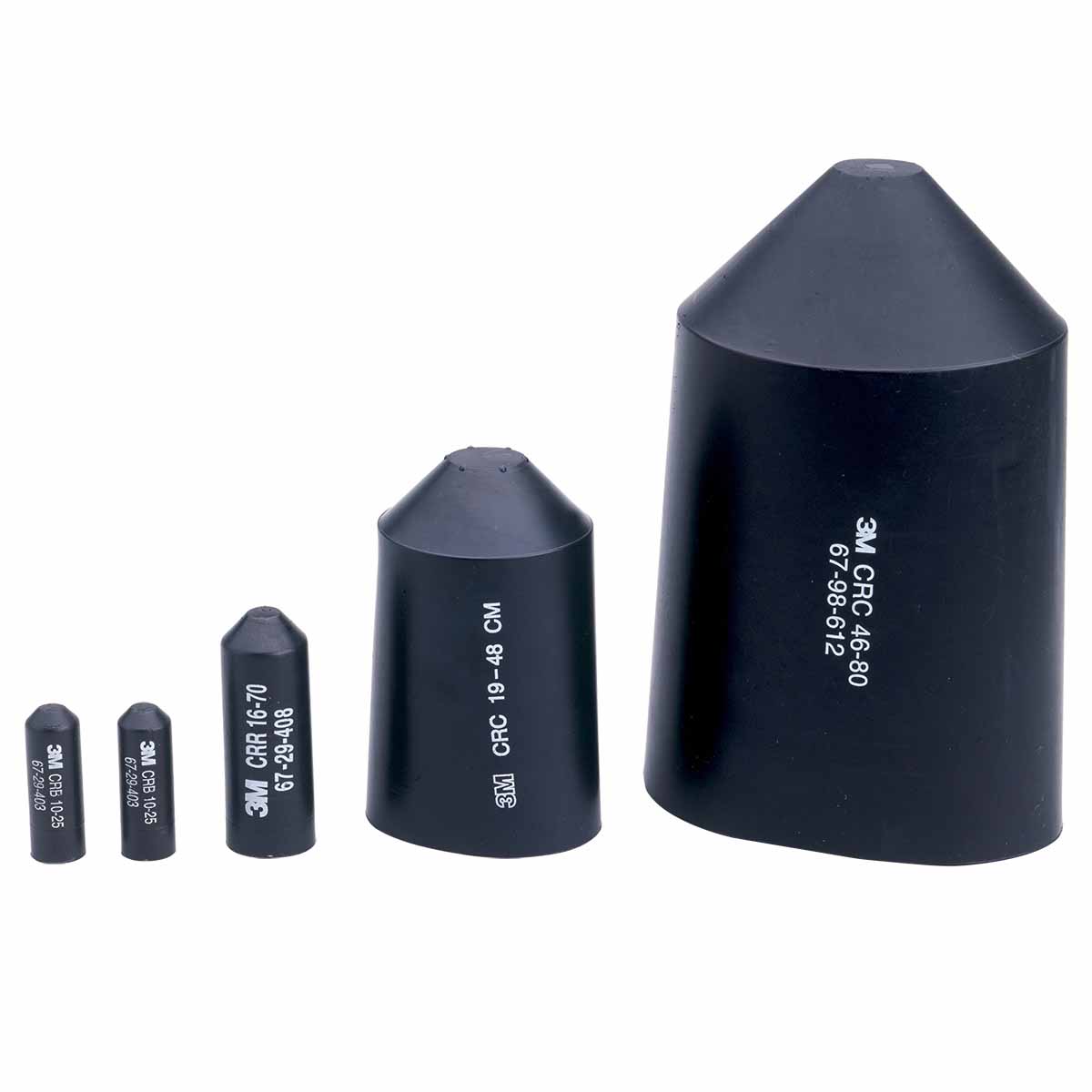 Capuchon thermorétractable 3M Ømini 4,5mm - Ømaxi 11mm /Qté 100