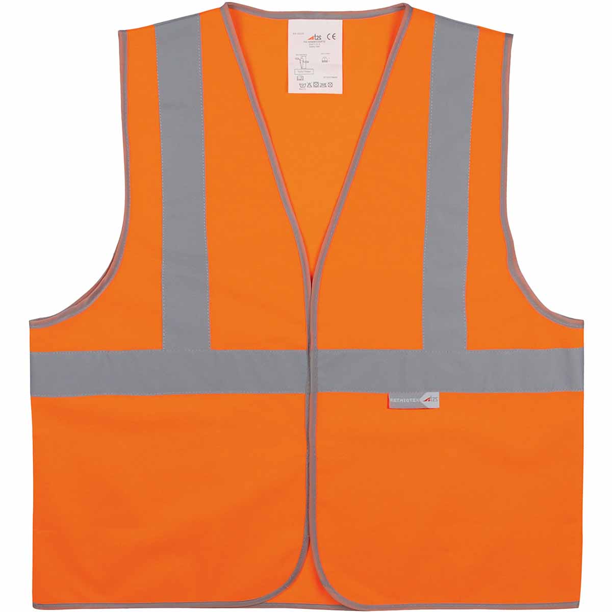 Gilet haute visibilité orange Classic Cl.2 T2S T.XL