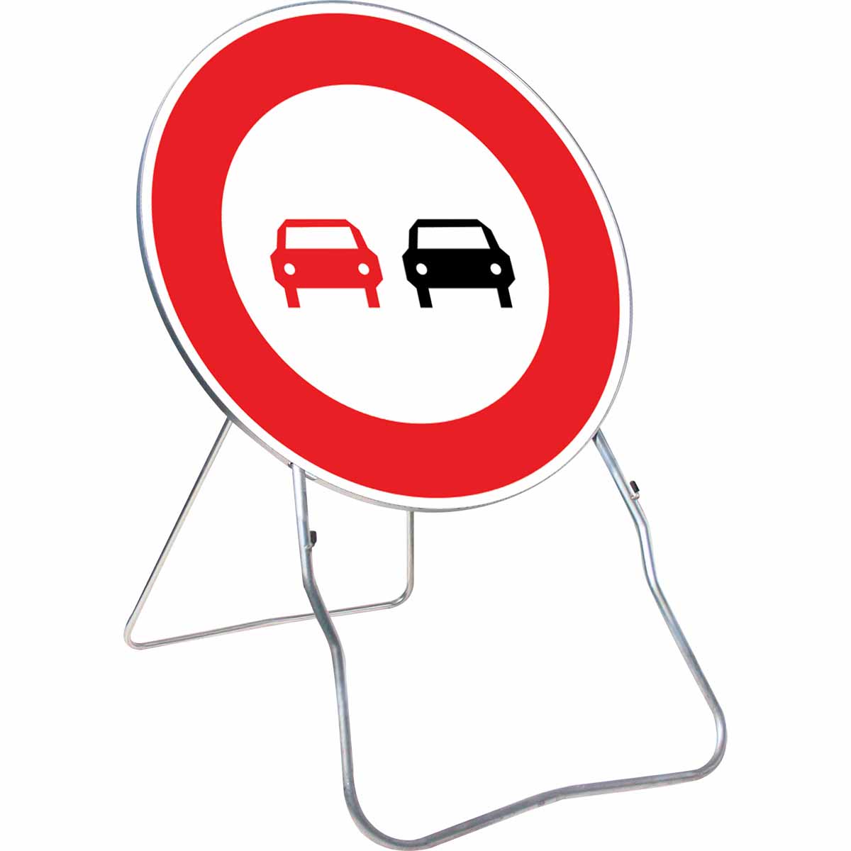 Panneau temp BK3 850 Cl.2 ''Interdiction de doubler'' + PL