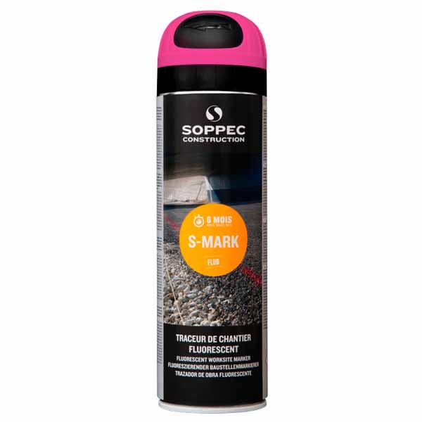 Bombe de traçage fluorescente rose (6 mois) /500ml