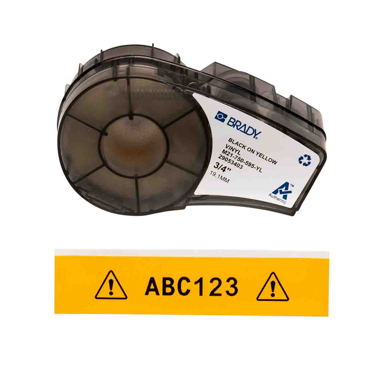 Etiquette BRADY BMP21/M210/M211 B-595 - 19,05mm (6,40m) N/J