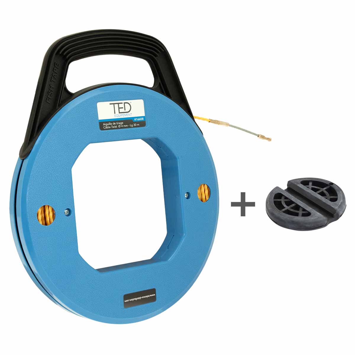 Aiguille de tirage Câble Twist + poignée de tirage