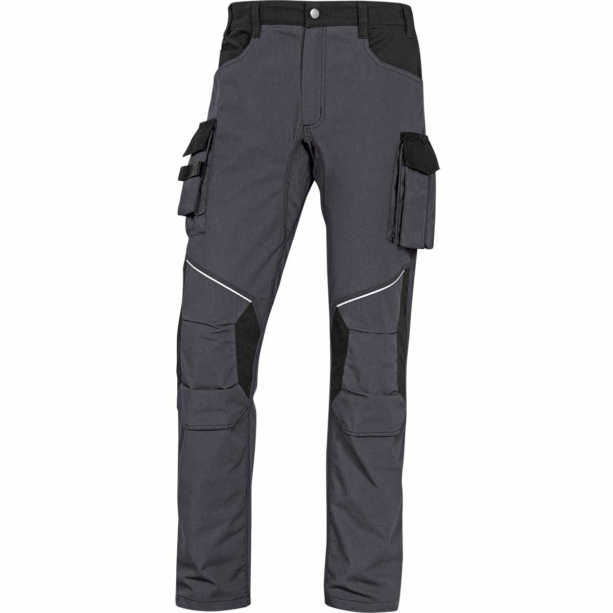 Pantalon de travail gris / noir - genoux préformés Evolution T.L