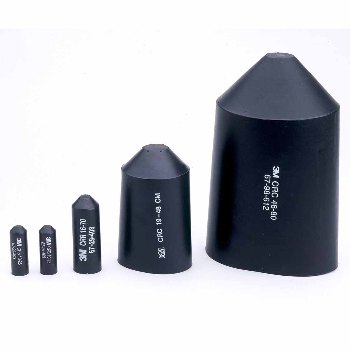 Capuchon thermorétractable 3M Ømini 26mm - Ømaxi 50mm /Qté 10