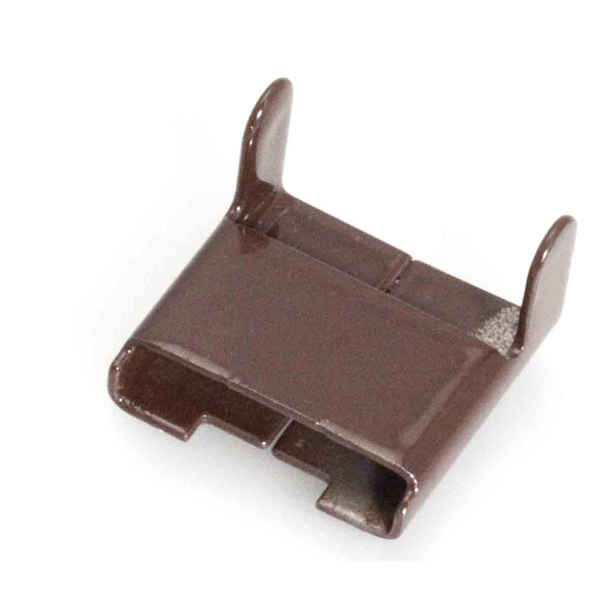 B20M : Boucle 20mm marron /Qté 100