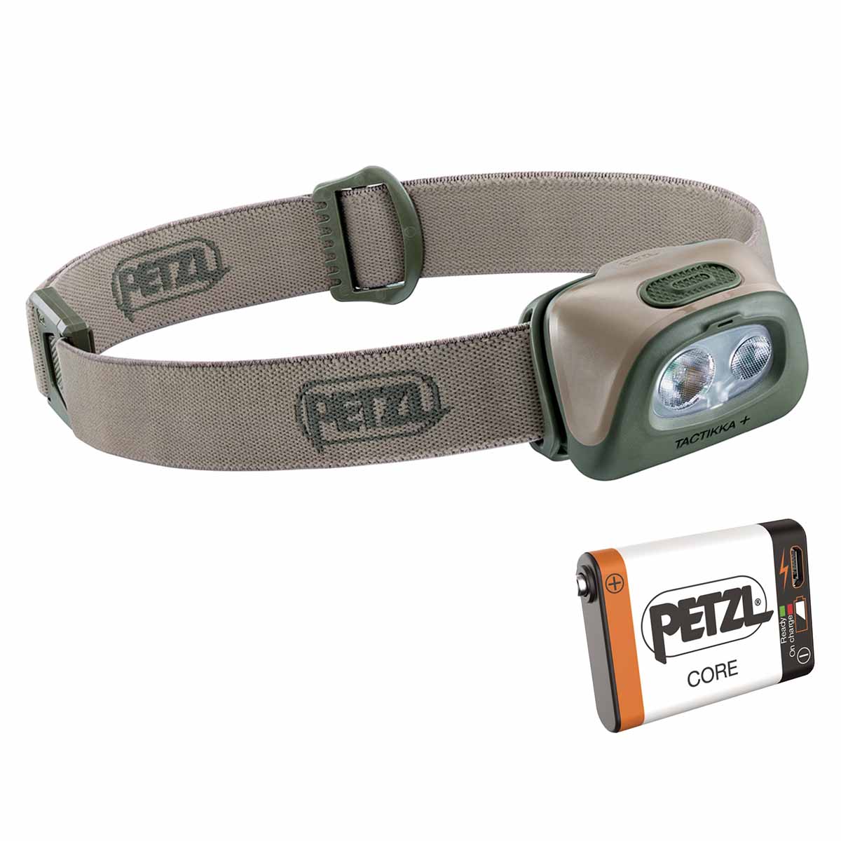 Pack lampe frontale ARIA 1® 350 lumens+ batterie rechargeable PETZL