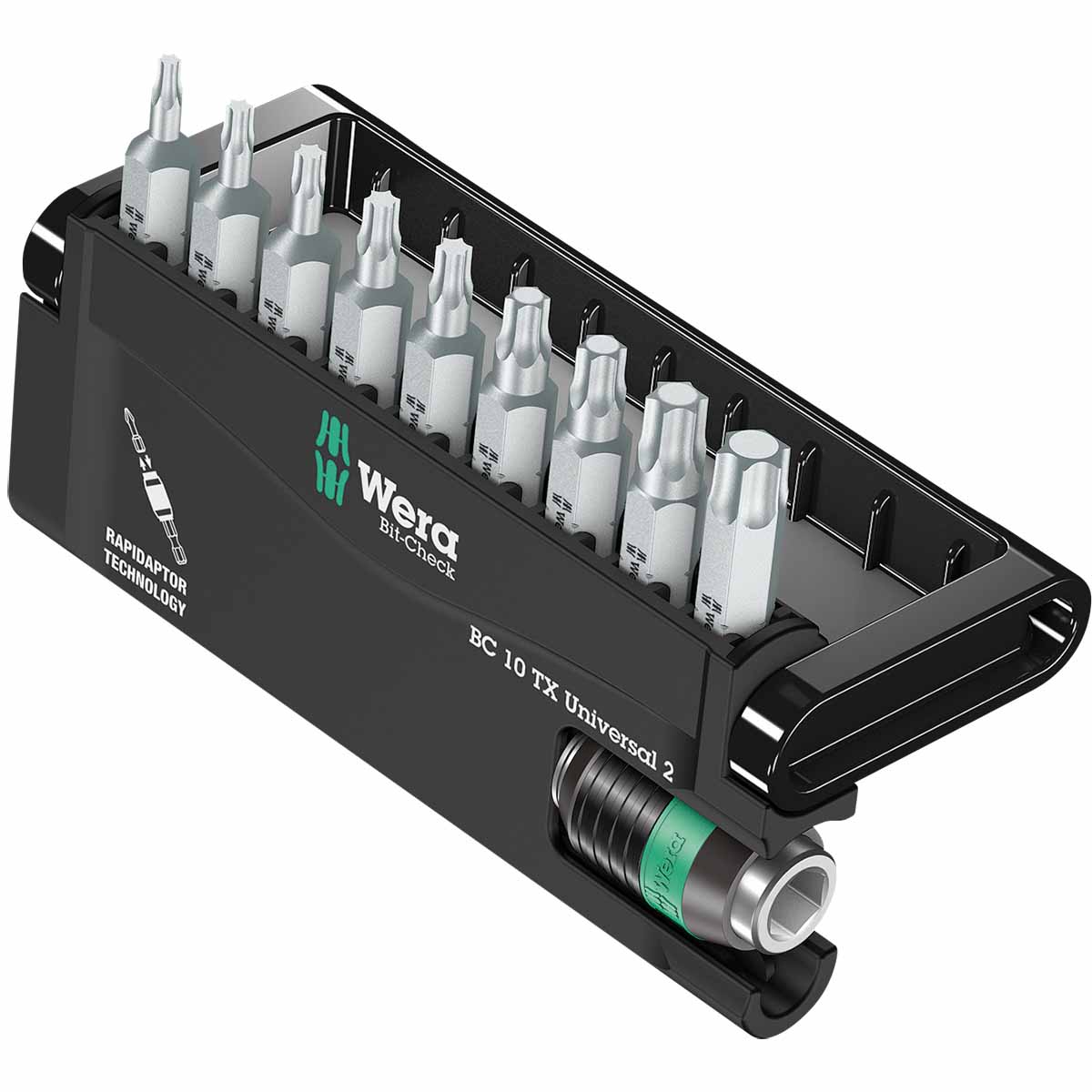 Coffret de 9 embouts Wera Torx avec porte-embout automatique
