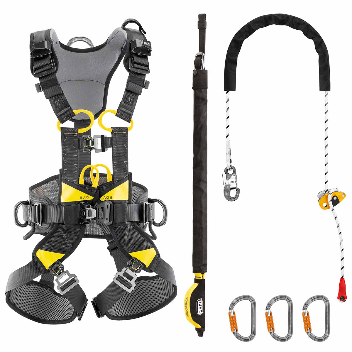 Kit accès poteaux et travail en nacelle PETZL T.1 v3