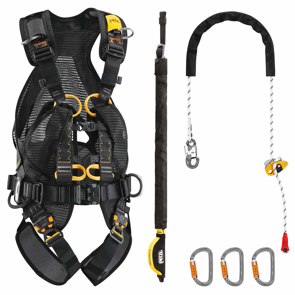 Kit accès poteaux et travail en nacelle PETZL T.2 v3