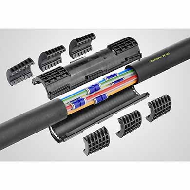 Manchon EBM-R réparation tube PEHD Ø40mm