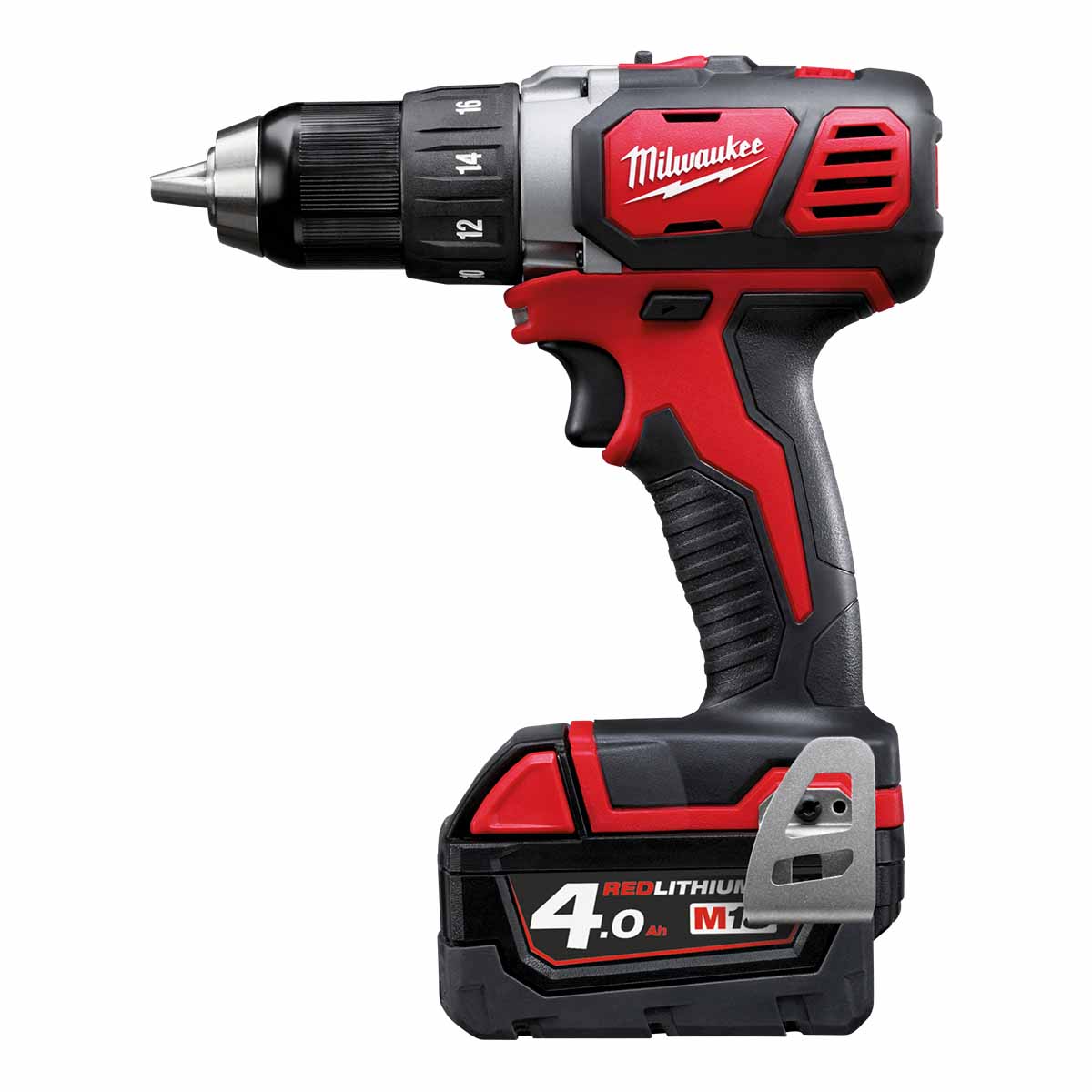 Perceuse MILWAUKEE 18V 60Nm 2batt 4Ah