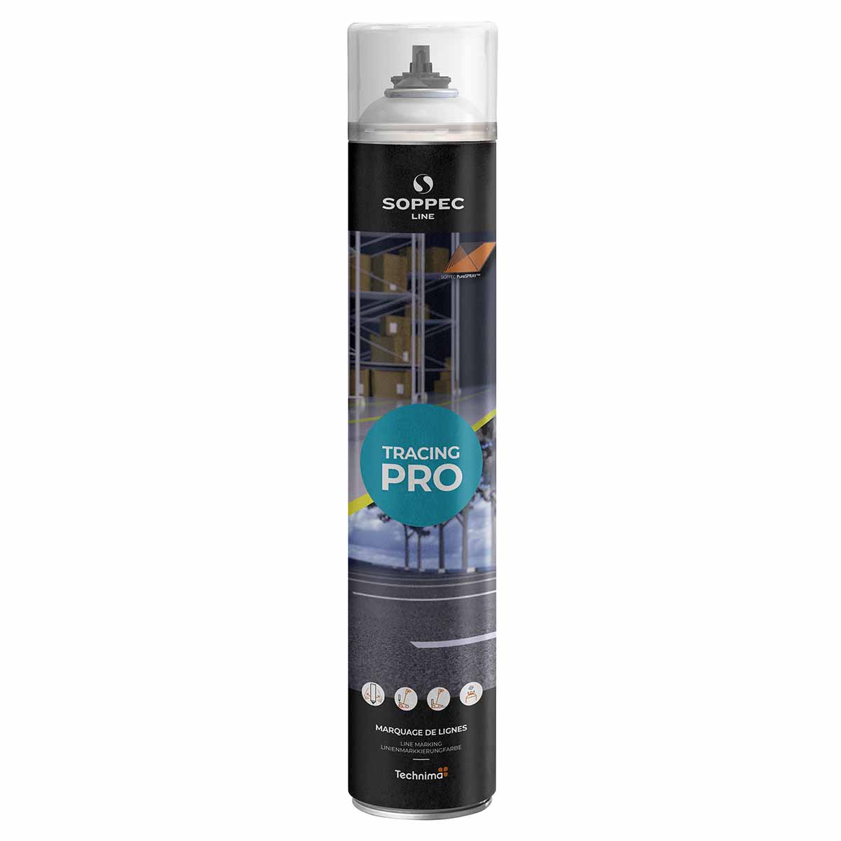 Bombe de traçage blanche Tracing Pro (permanente) /750ml