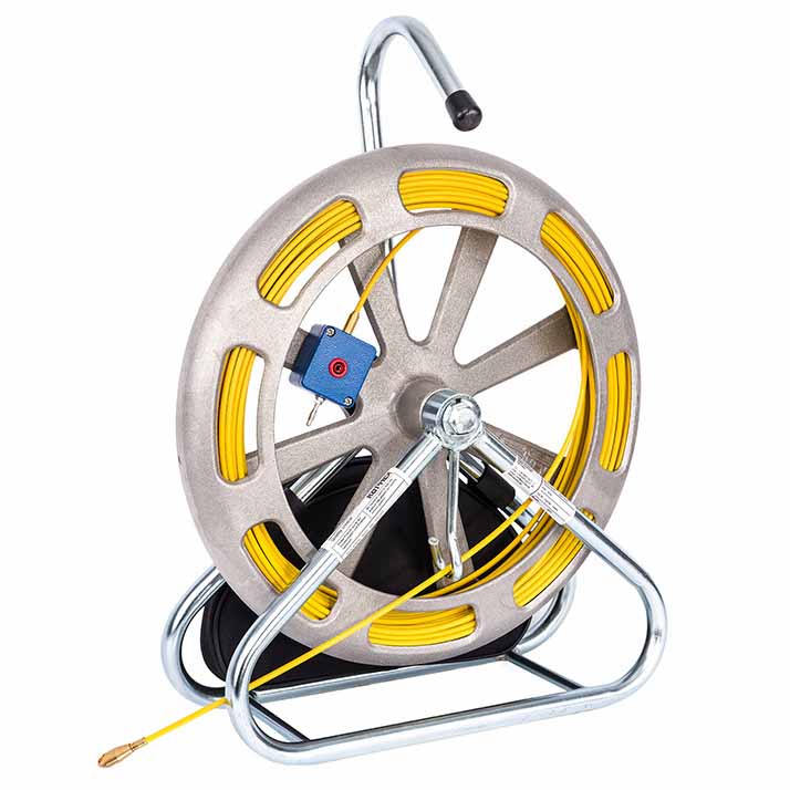 Aiguille de tirage fibre de verre Katimex Ø4,5mm Lg 60m - Localisable