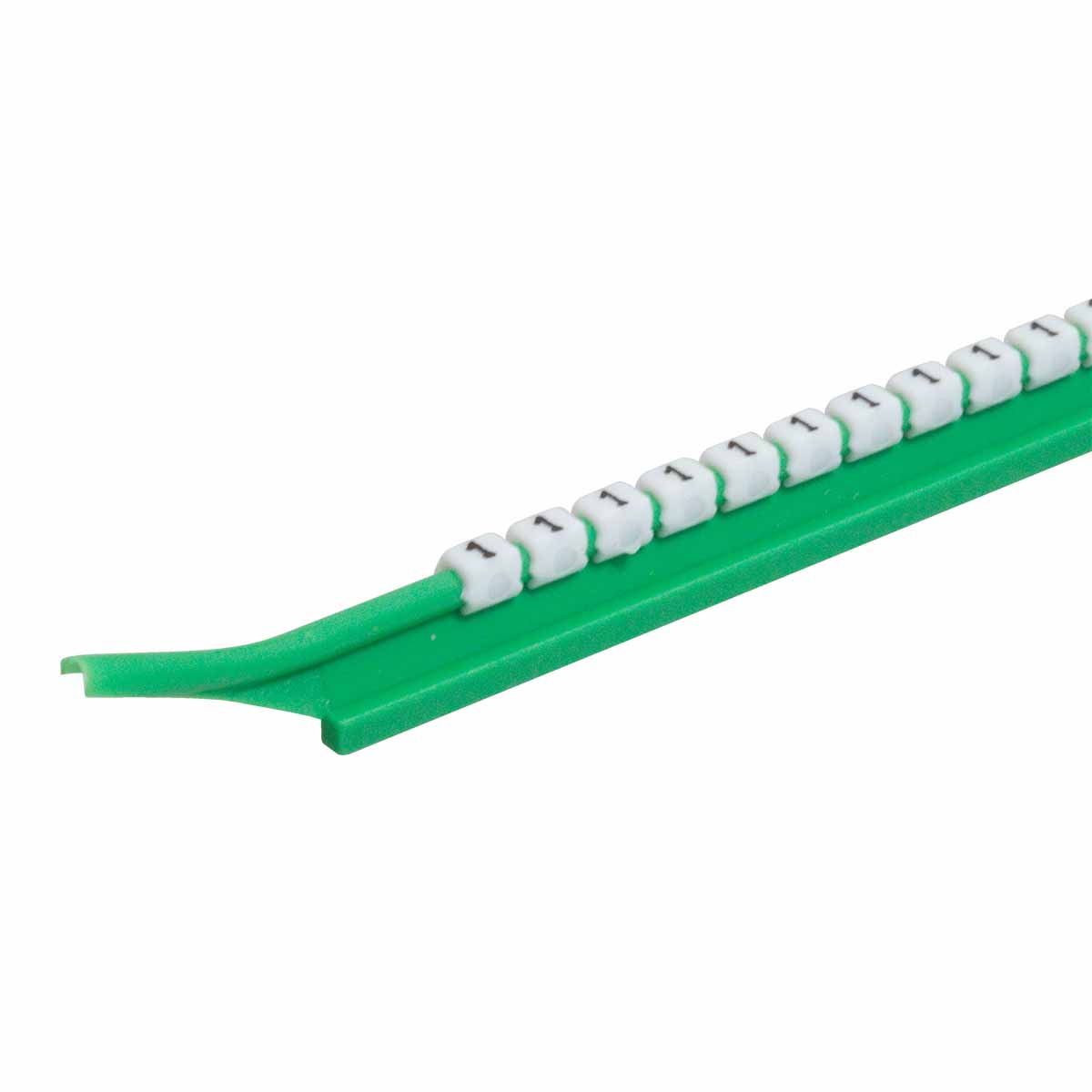 Cavalier Pliosnap PS03 blanc - chiffres 0 à 9_Lot de 100 Tiges x 30