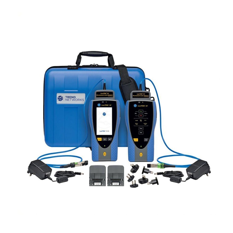 Certificateur câblage LanTEK IV-S 500 + adaptateurs Permanent et Chan