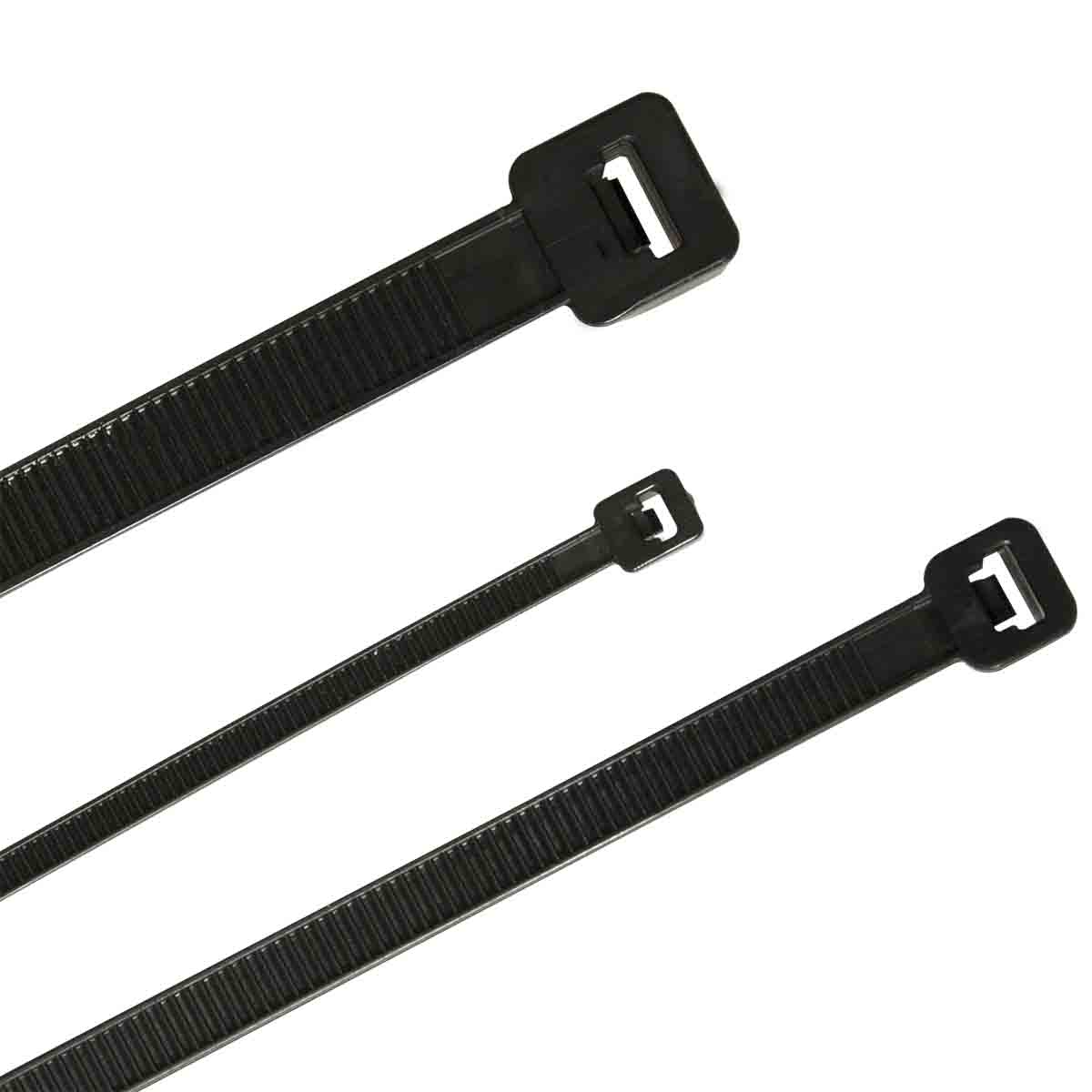 Collier noir PA6.6 TED - 200x3,6mm /Qté 100