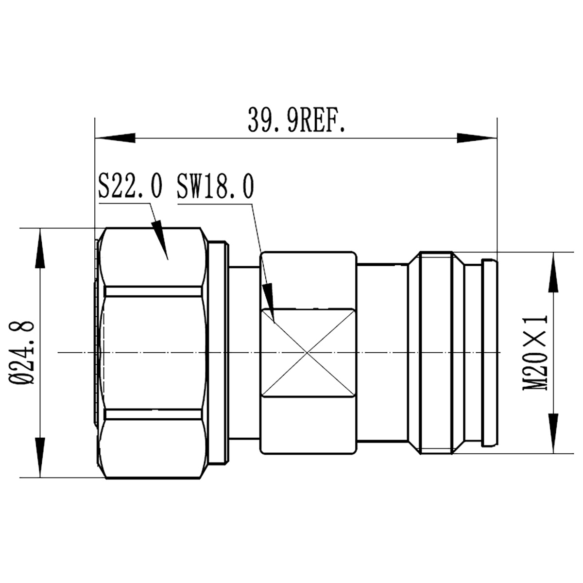 Transition 4.3/10 mâle - 4.3/10 femelle