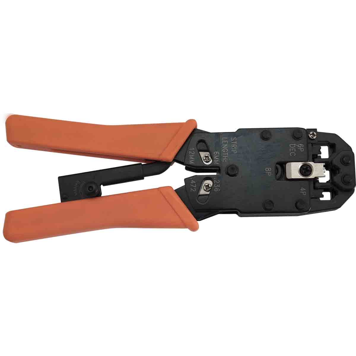RJ45/RJ11 Ratchet Crimp Tool