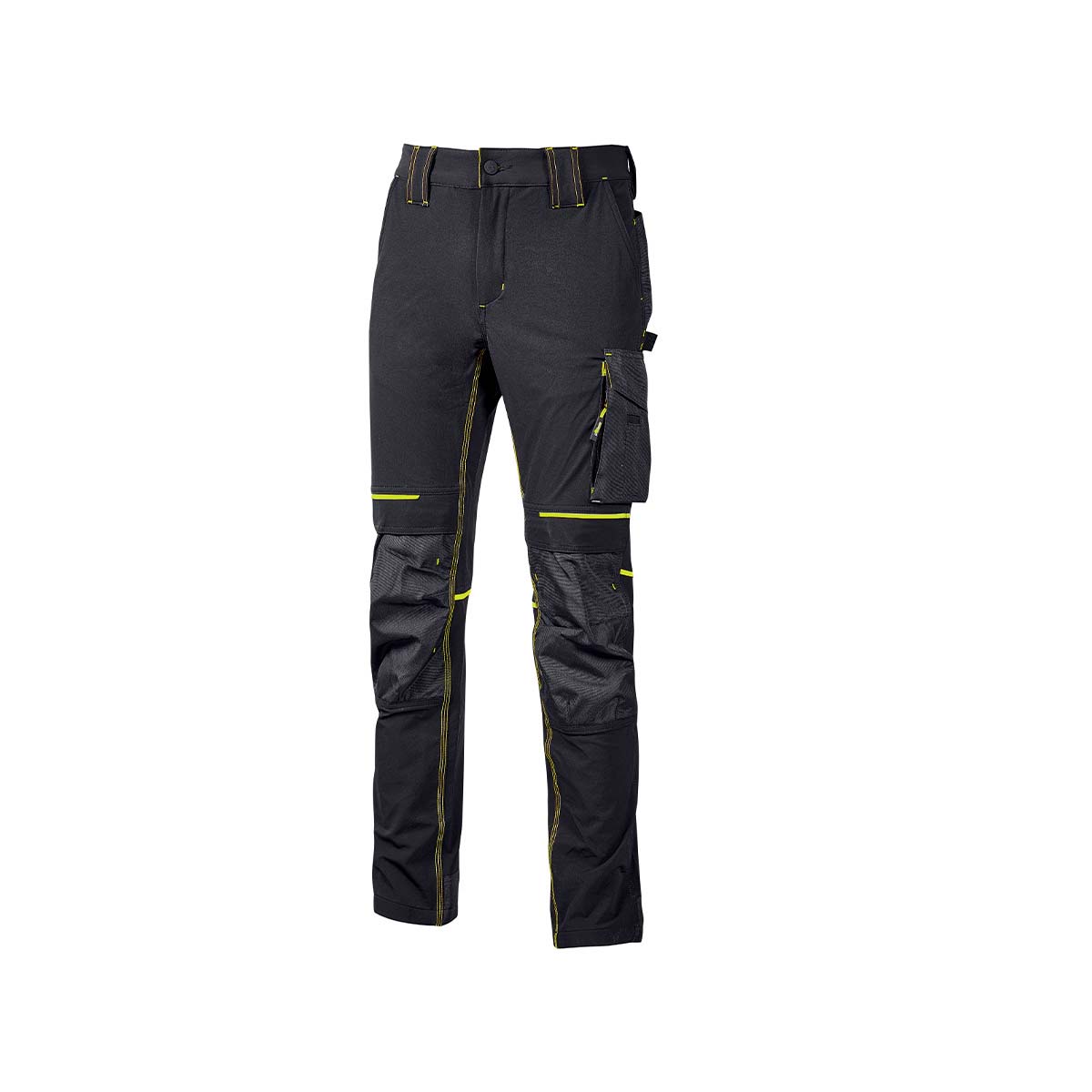 Pantalon de travail slim fit ultra confort noir U-POWER T.M