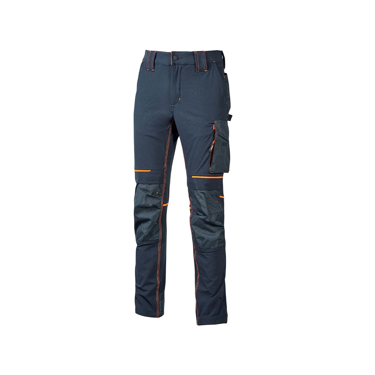 Pantalon de travail slim fit ultra confort bleu marine U-POWER T.L