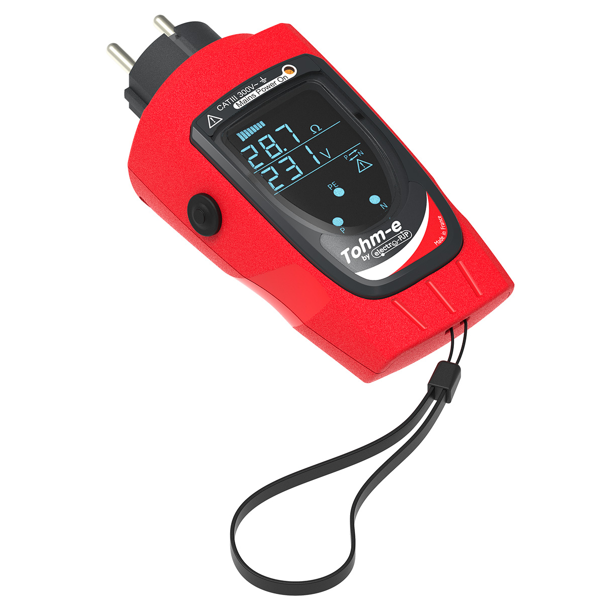 Mesureur de boucle de terre TOHM-E