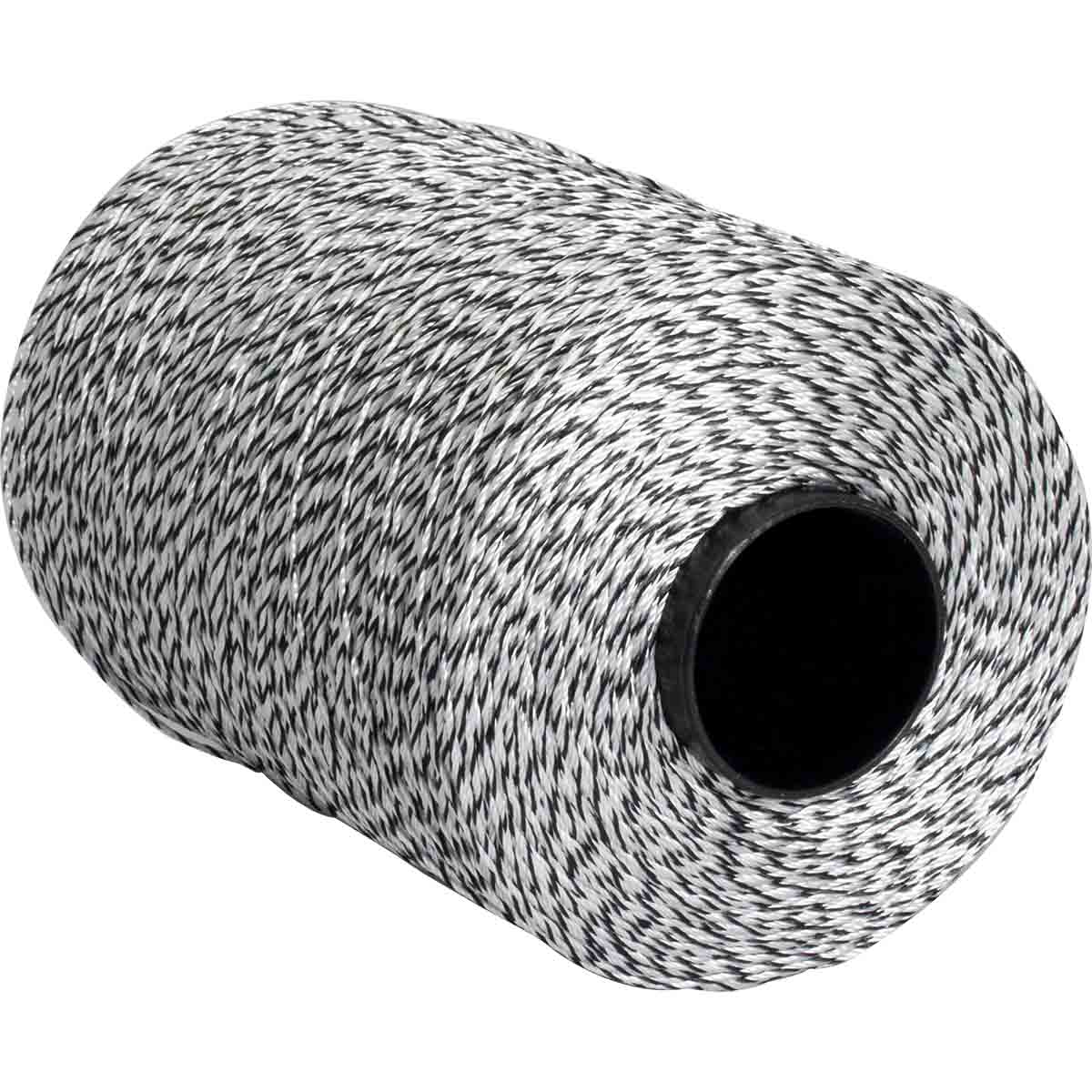 Fil d'aiguillage blanc/noir R110daN Lg 1000m