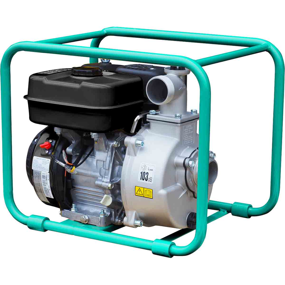 Motopompe TP36EX débit 31m³/h+tuyaux refoul 10m+aspi 5m