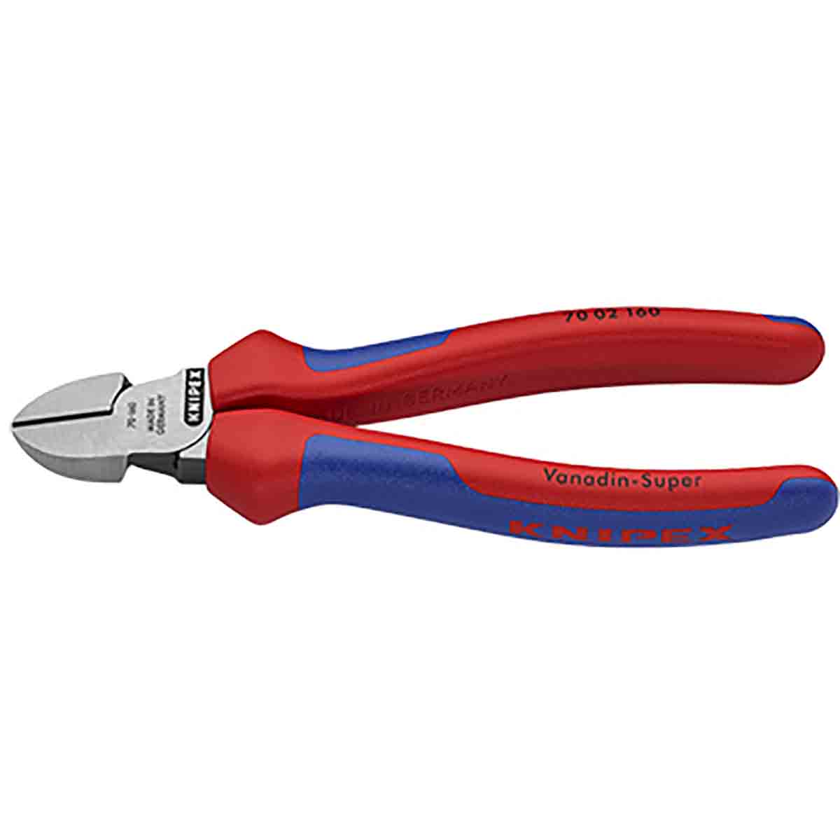 Pince coupante branches bi-matière KNIPEX Lg 160mm