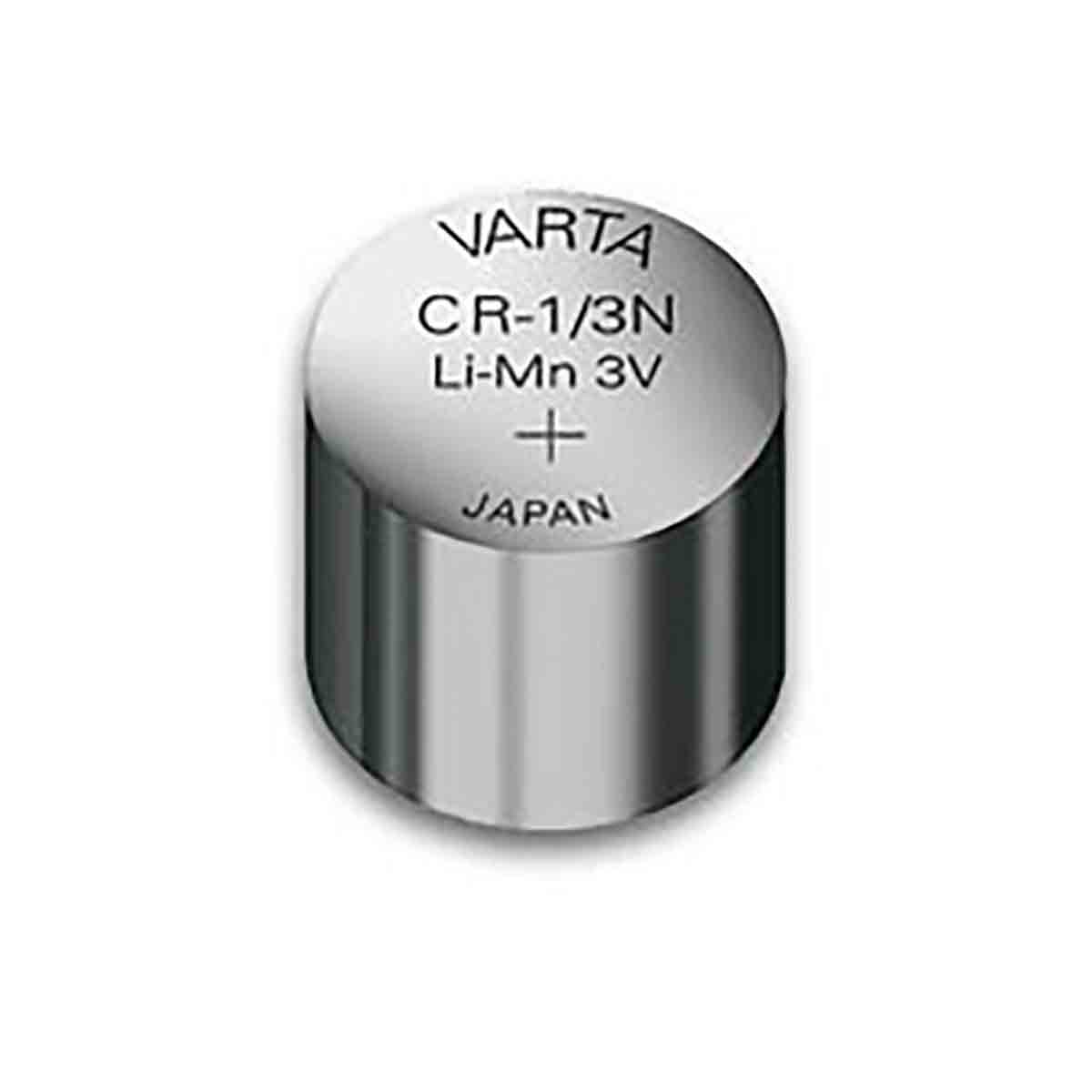 Pile lithium VARTA CR1/3N - 170mAh 3V /Qté 1