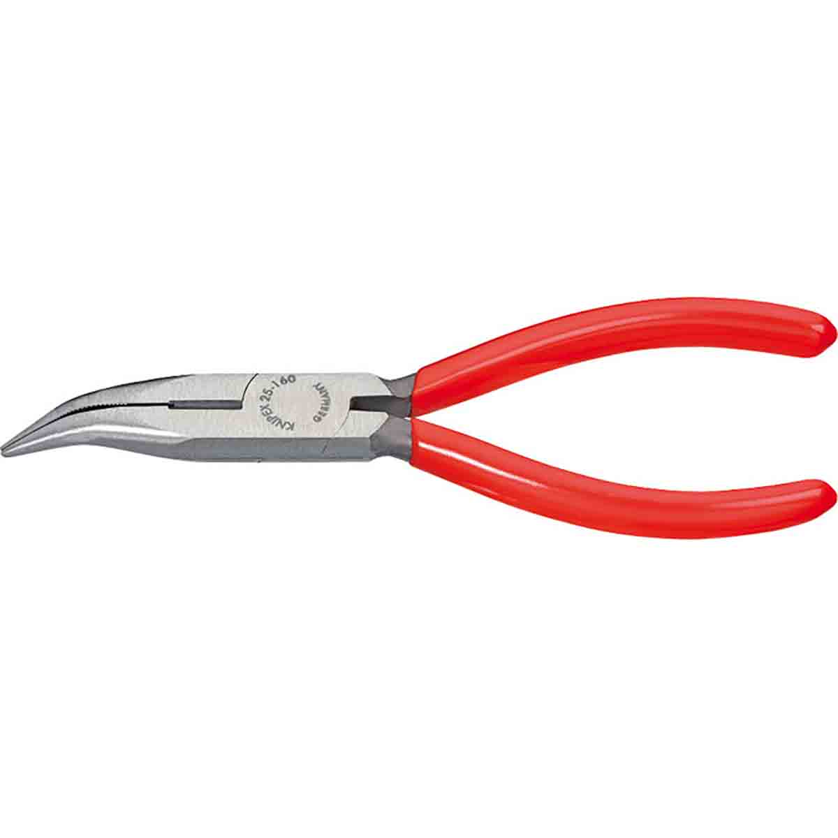 Pince 1/2 ronde coudée KNIPEX Lg 160mm