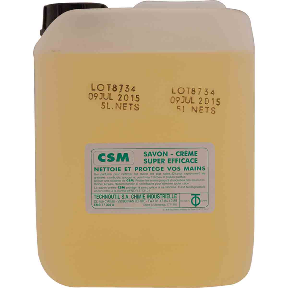 Savon gel parfumé CSM _Bidon 5L
