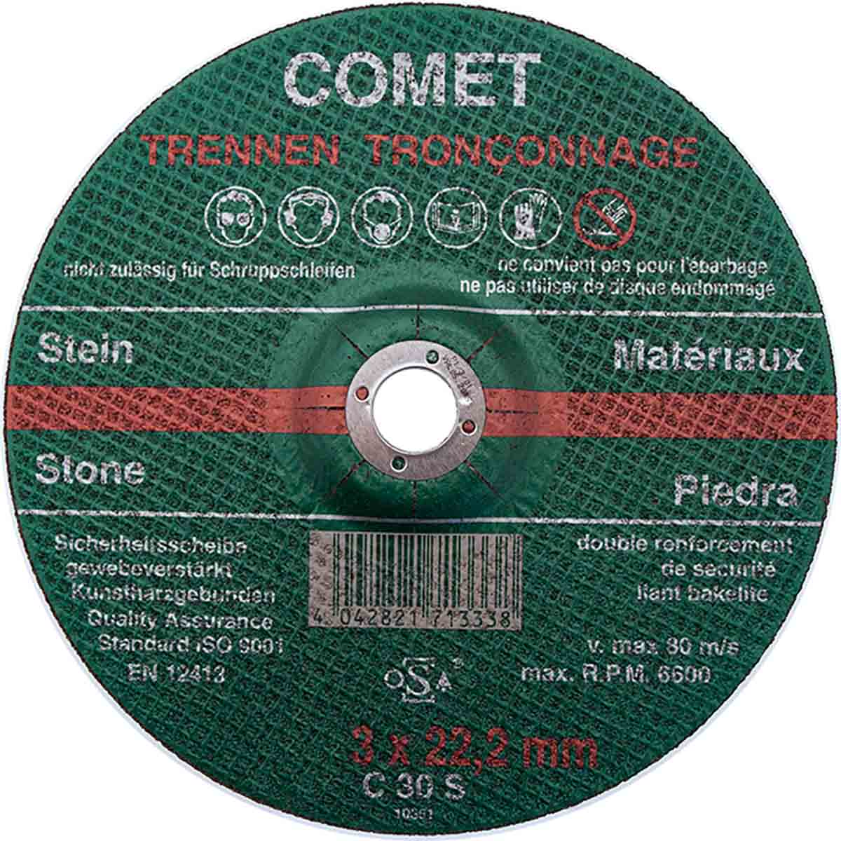 Disque à tronçonner pour béton 125x3mm