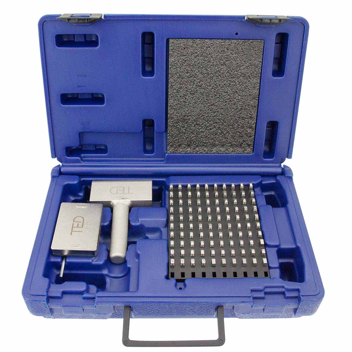 Jeu 100 caractères à frapper 3mm + porte caractères 1 ligne TED