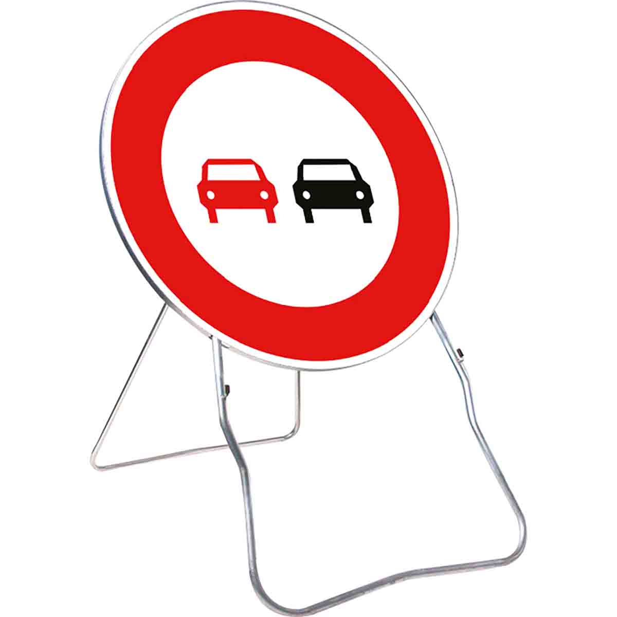 Panneau temp BK3 650 Cl.1 ''Interdiction de doubler'' + PL