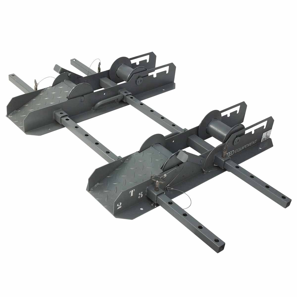 Derouleur à patins modulable TED Ø1650mm max - 2500kg /Qté 2