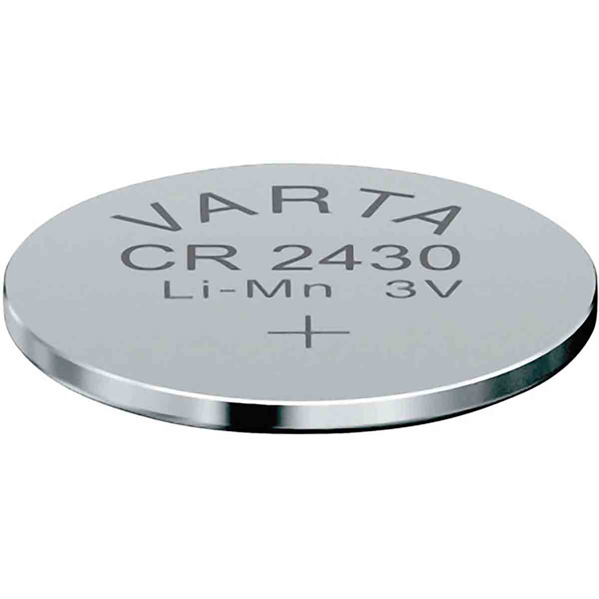 Pile bouton lithium VARTA CR2430 - 300mAh 3V /Qté 1