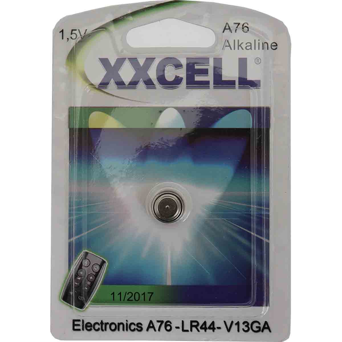 Pile alcaline LR44 V13GA - 1,5V