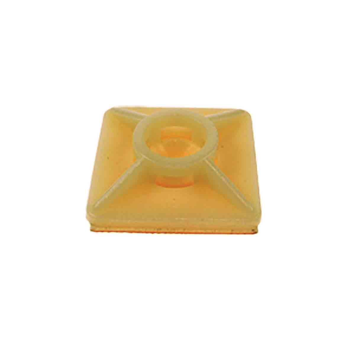 Embase adhésive pour collier - largeur 4,8 mm /Qté 100