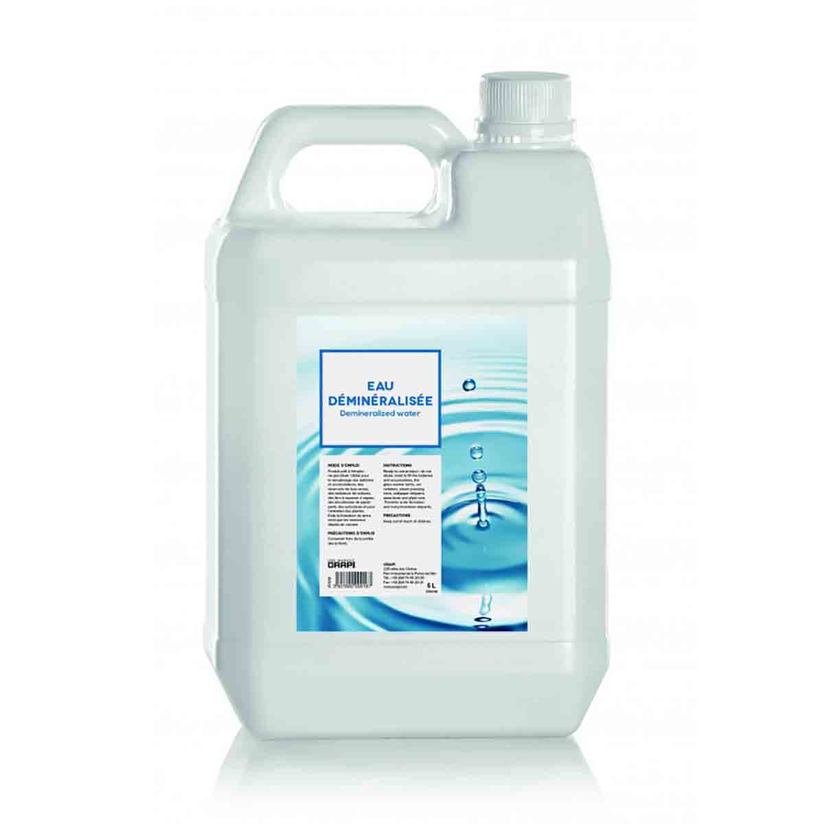 Eau déminéralisée _Bidon 5L