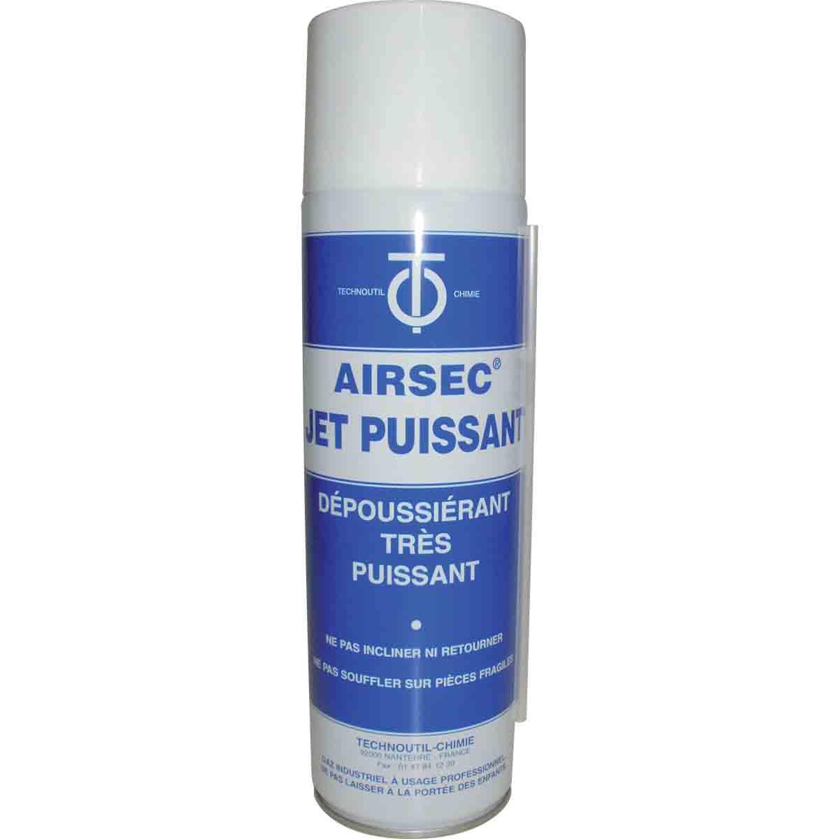 Bombe de gaz Airsec jet puissant /650ml - T-4438 • Neklan
