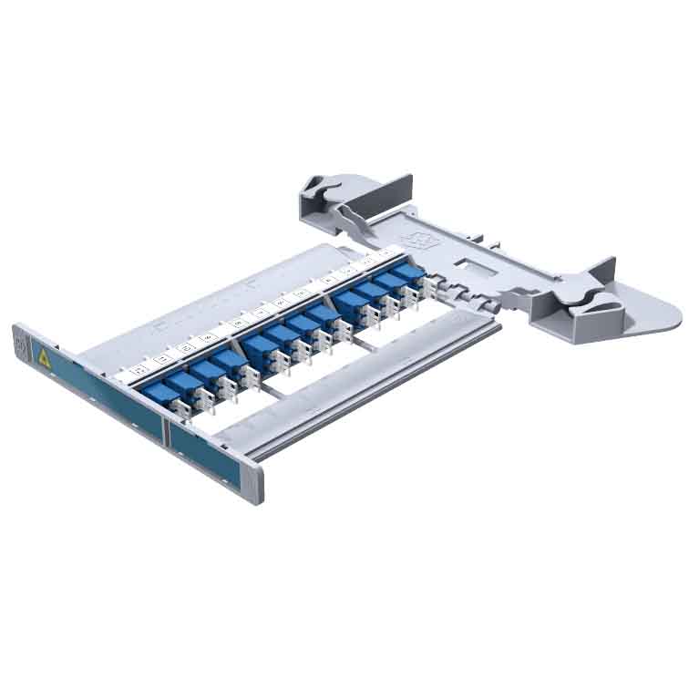 Cassette Lisa patching 24FO 12 LC/UPC SM H+S (85103002)