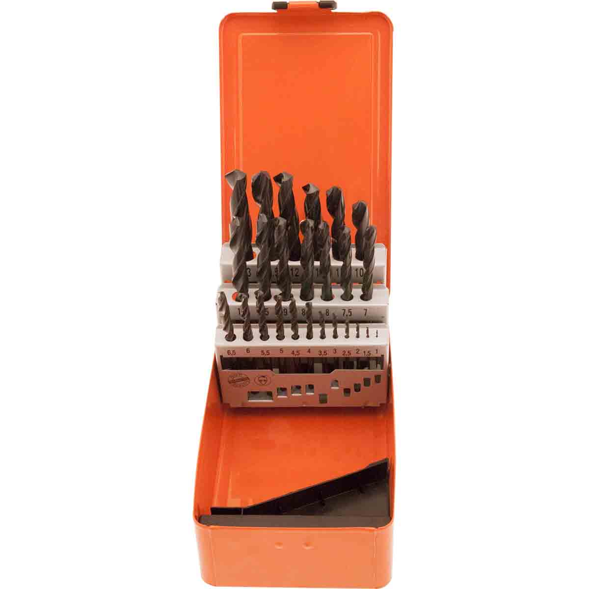 Coffret métallique 25 forets HSS Ø1à13mm