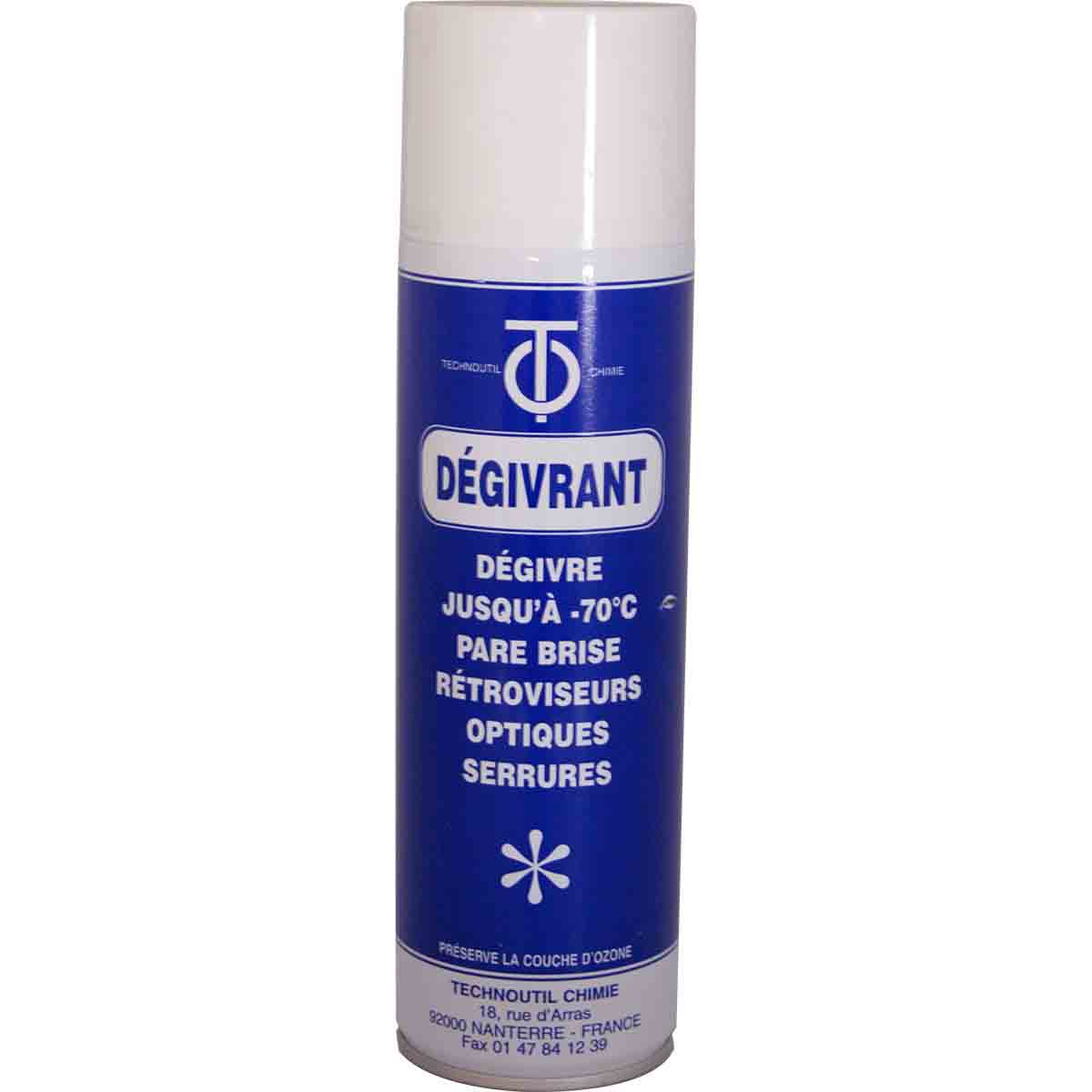 Bombe aérosol dégivrante pour voiture /650ml