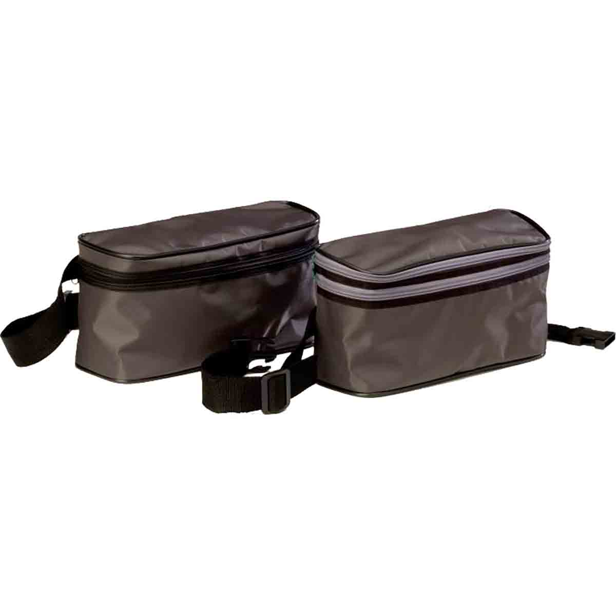 Sacoche banane toile PVC Gris GM