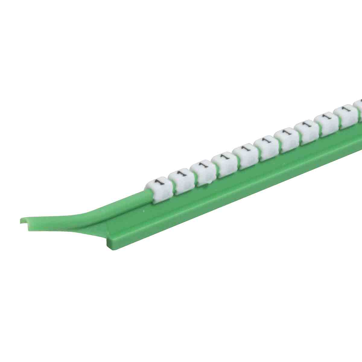 Cavalier Pliosnap PS03 blanc - lettre F /Qté 300